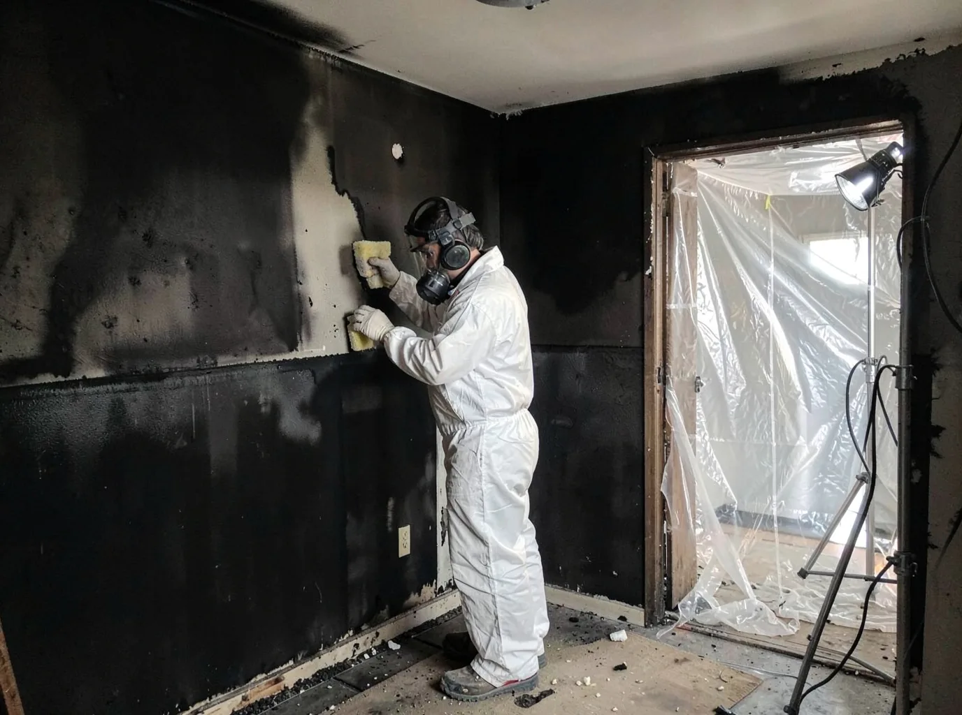Fire Damage Restoration company in Lansing, NC